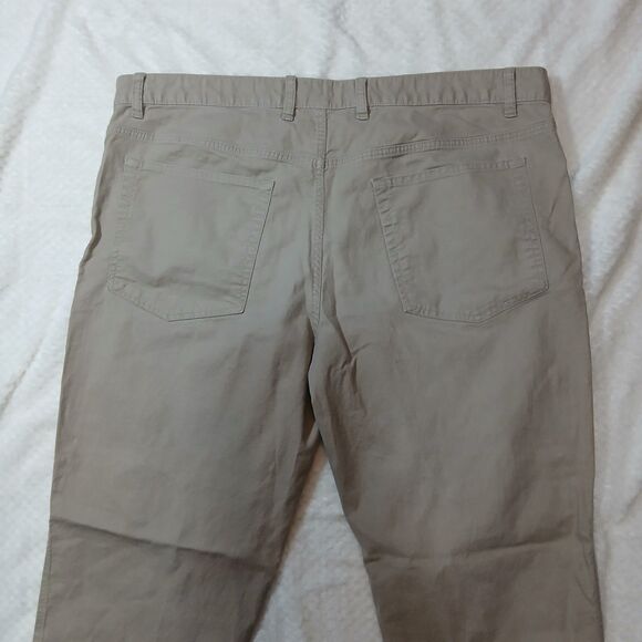 Mens Cremieux Classics Khaki Tan Color Jeans 40X30 Comfort Work Or Everyday Wear - Picture 5 of 16